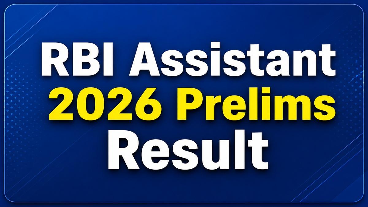 RBI Assistant 2026 Prelims Result