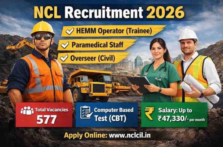 NCL Trainee 2026 Recruitment