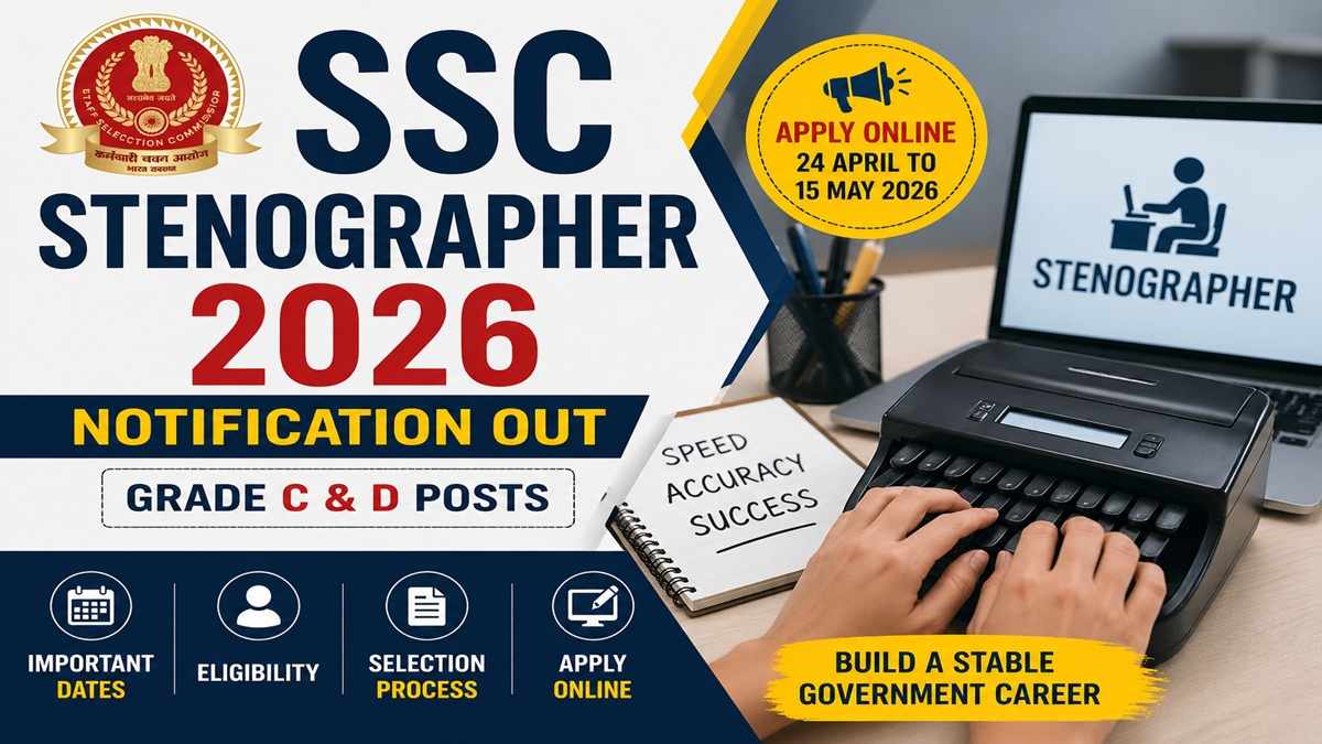 SSC Stenographer 2026 Recruitment- Apply Online for 731 Posts