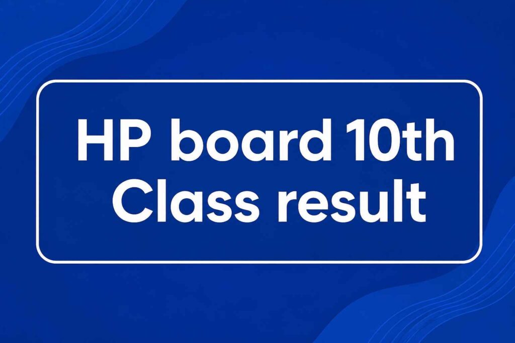 HP 10th Class Result 2026