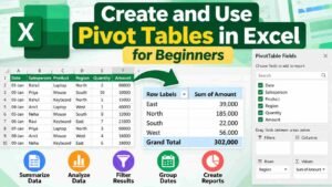 Create and Use Pivot Tables in Excel for Beginners